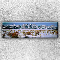 Foto na plátno Horské panorama 140x40 cm