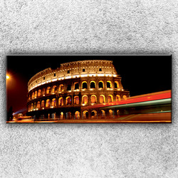 Foto na plátno Noční Koloseum 1 120x50 cm