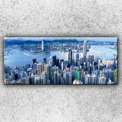 Foto na plátno Panorama města 3 120x50 cm