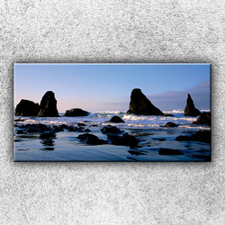 Foto na plátno Skaliska v moři 1 100x50 cm