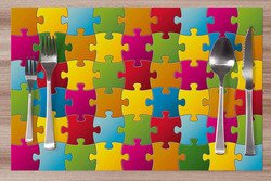 Prostírání Puzzle 42x28 cm