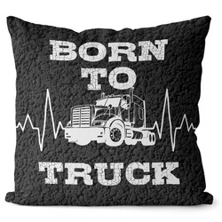 Polštářek Born to truck