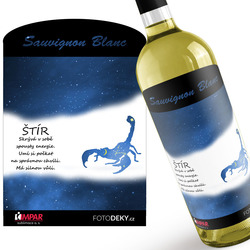 Víno Štír (23.10. - 22.11.) - Modré provedení