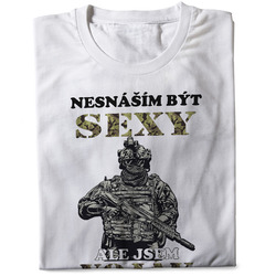 Tričko Sexy Voják