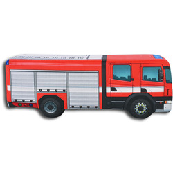 Plyšová hasičská Scania - big
