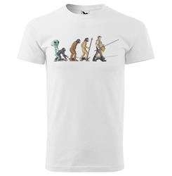 Pánské tričko Evolution of Fisherman
