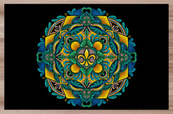 Prostírání Skautská mandala