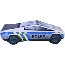 Plyšový Cybertruck Policie ČR