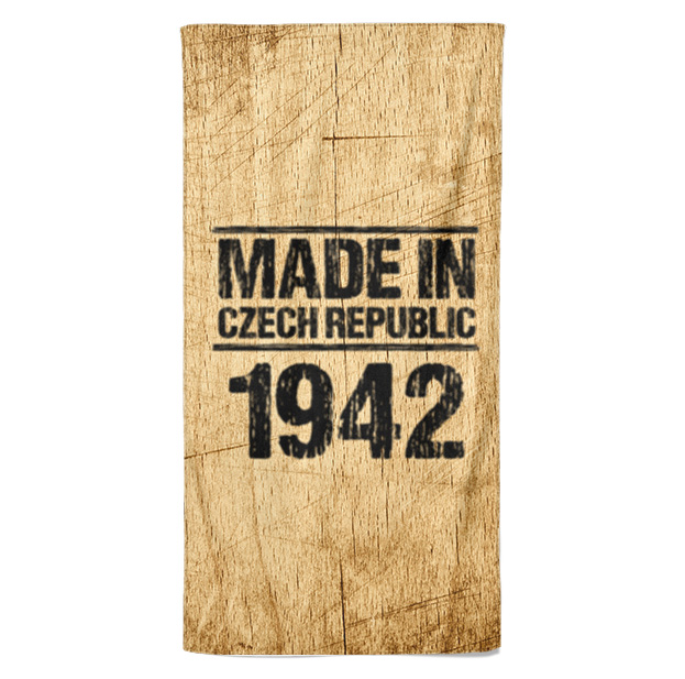 Osuška Made In (rok: 1942, Velikost osušky: 70x140cm)