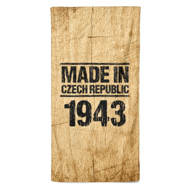 Osuška Made In (rok: 1943, Velikost osušky: 70x140cm)