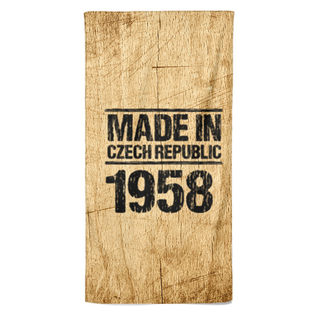 Osuška Made In (rok: 1958, Velikost osušky: 70x140cm)