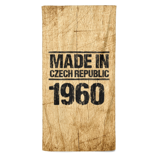 Osuška Made In (rok: 1960, Velikost osušky: 70x140cm)