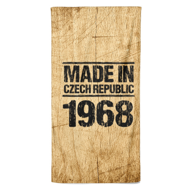 Osuška Made In (rok: 1968, Velikost osušky: 70x140cm)