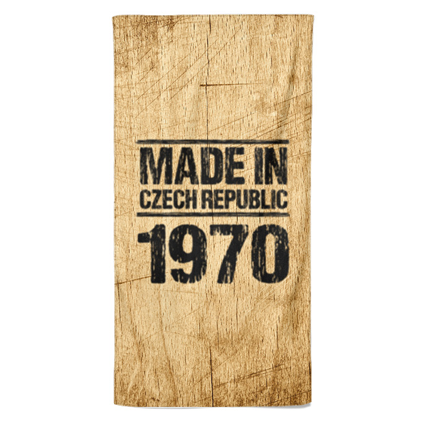 Osuška Made In (rok: 1970, Velikost osušky: 70x140cm)