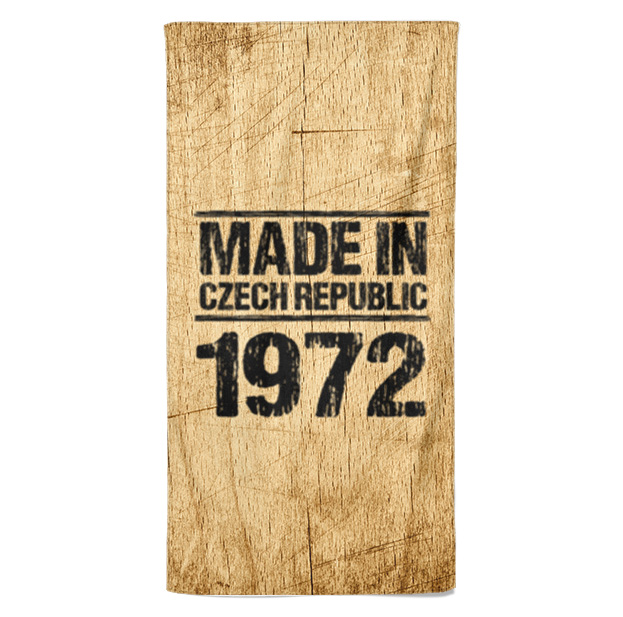 Osuška Made In (rok: 1972, Velikost osušky: 70x140cm)