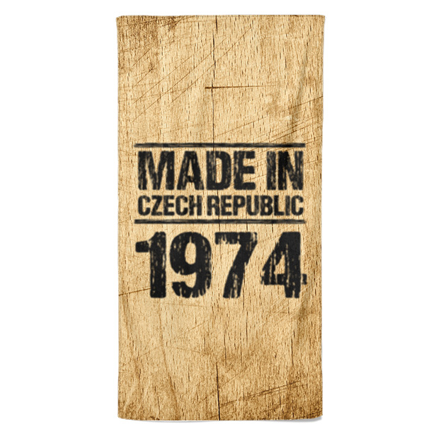 Osuška Made In (rok: 1974, Velikost osušky: 70x140cm)