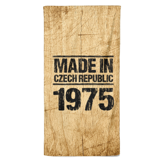 Osuška Made In (rok: 1975, Velikost osušky: 70x140cm)