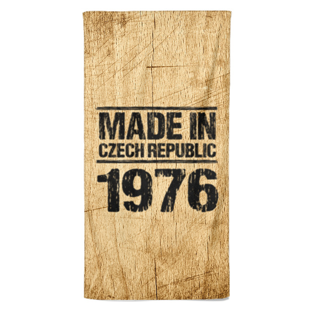 Osuška Made In (rok: 1976, Velikost osušky: 70x140cm)