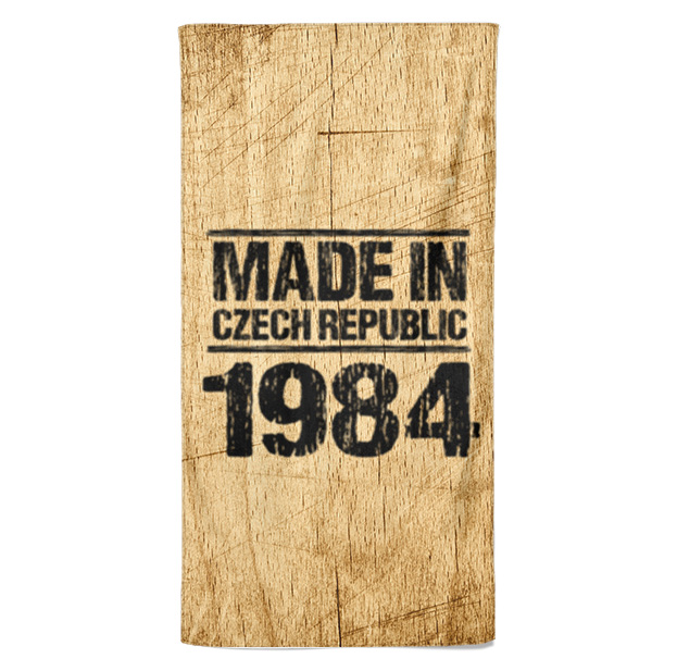 Osuška Made In (rok: 1984, Velikost osušky: 70x140cm)
