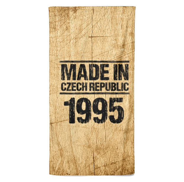 Osuška Made In (rok: 1995, Velikost osušky: 70x140cm)