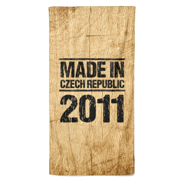 Osuška Made In (rok: 2011, Velikost osušky: 70x140cm)