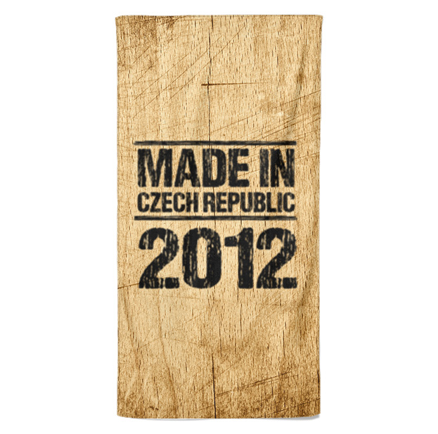 Osuška Made In (rok: 2012, Velikost osušky: 70x140cm)