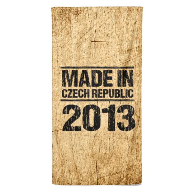 Osuška Made In (rok: 2013, Velikost osušky: 70x140cm)