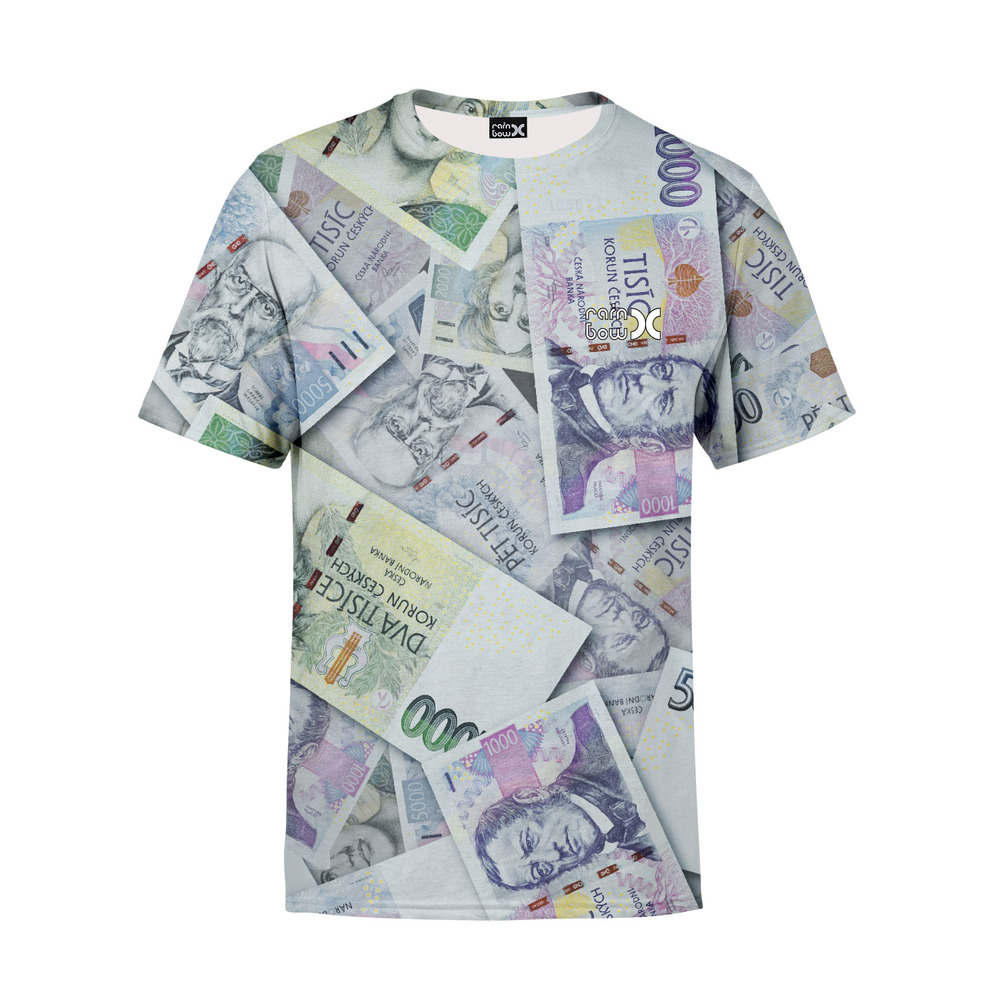Tričko Peníze – pánské (Velikost: XL)