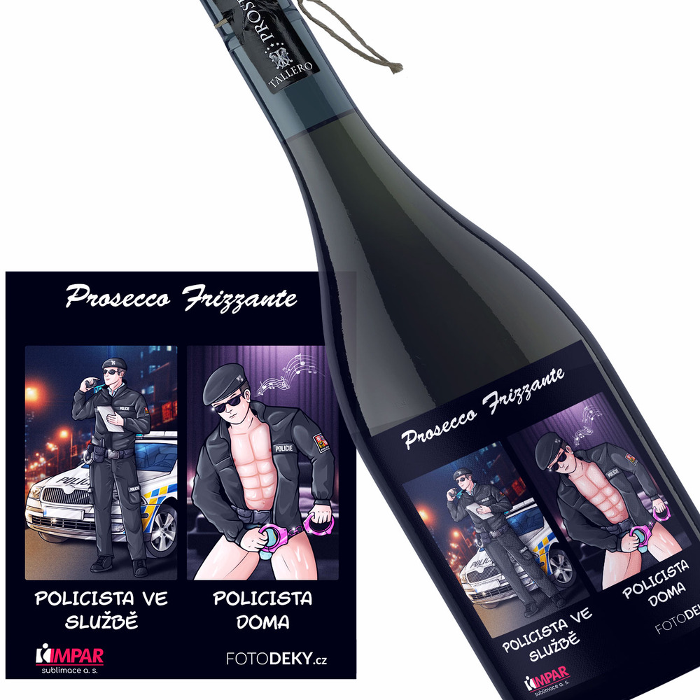 Víno Policista doma (Druh Vína: Prosecco)