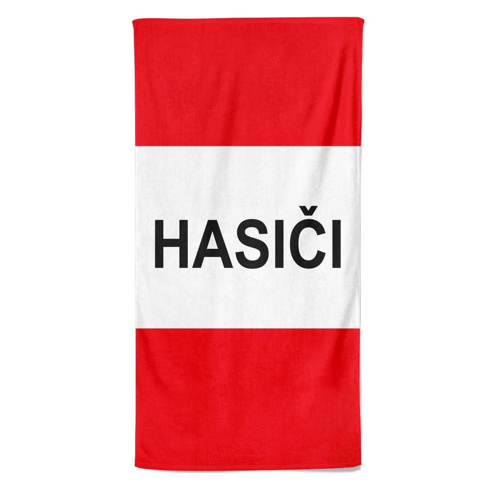 Osuška Hasiči - klasika (Velikost osušky: 70x140cm)