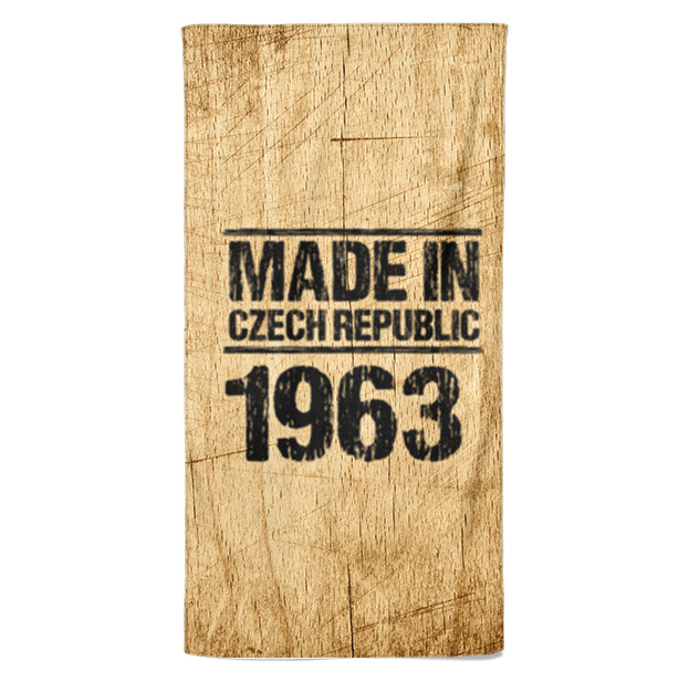 Osuška Made In (rok: 1963, Velikost osušky: 100x170cm)