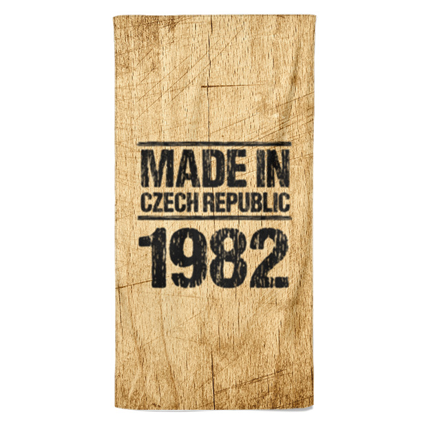 Osuška Made In (rok: 1982, Velikost osušky: 100x170cm)
