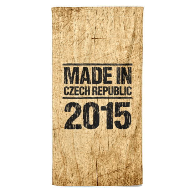 Osuška Made In (rok: 2015, Velikost osušky: 100x170cm)