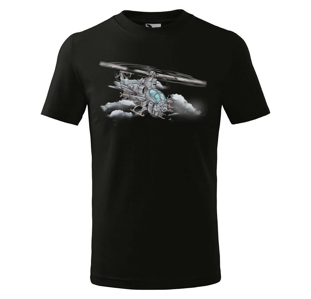Tričko Bell AH-1Z Viper - dětské (Velikost: 158, Barva trička: Černá)