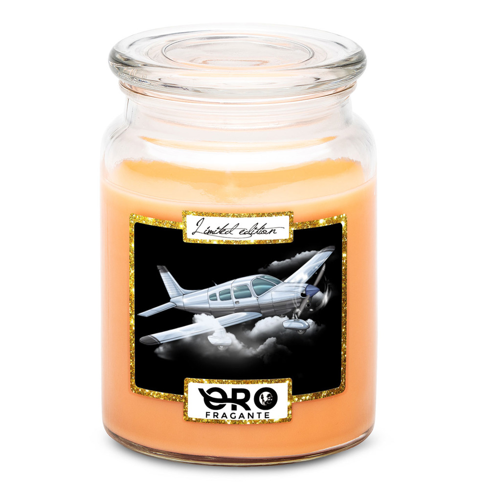 Svíčka Piper PA-28 (Vůně svíčky: Tropické ovoce)