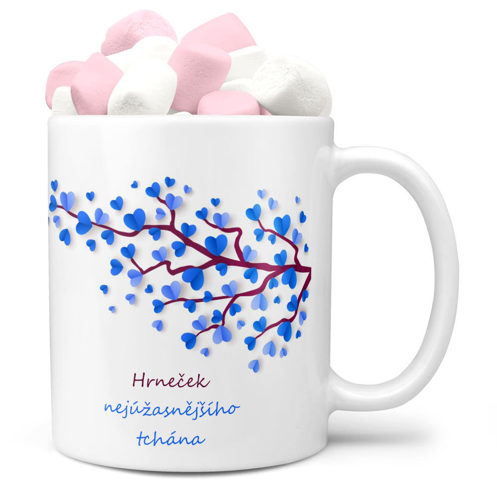 Hrneček nejúžasnějšího tchána (Náplň hrníčku: Marshmallow)