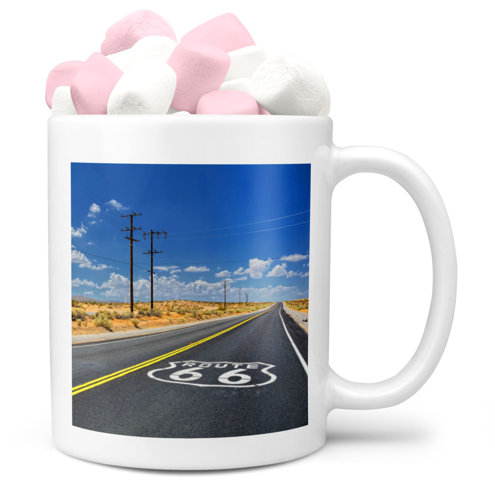 Hrnek Route 66 (Náplň hrníčku: Marshmallow)