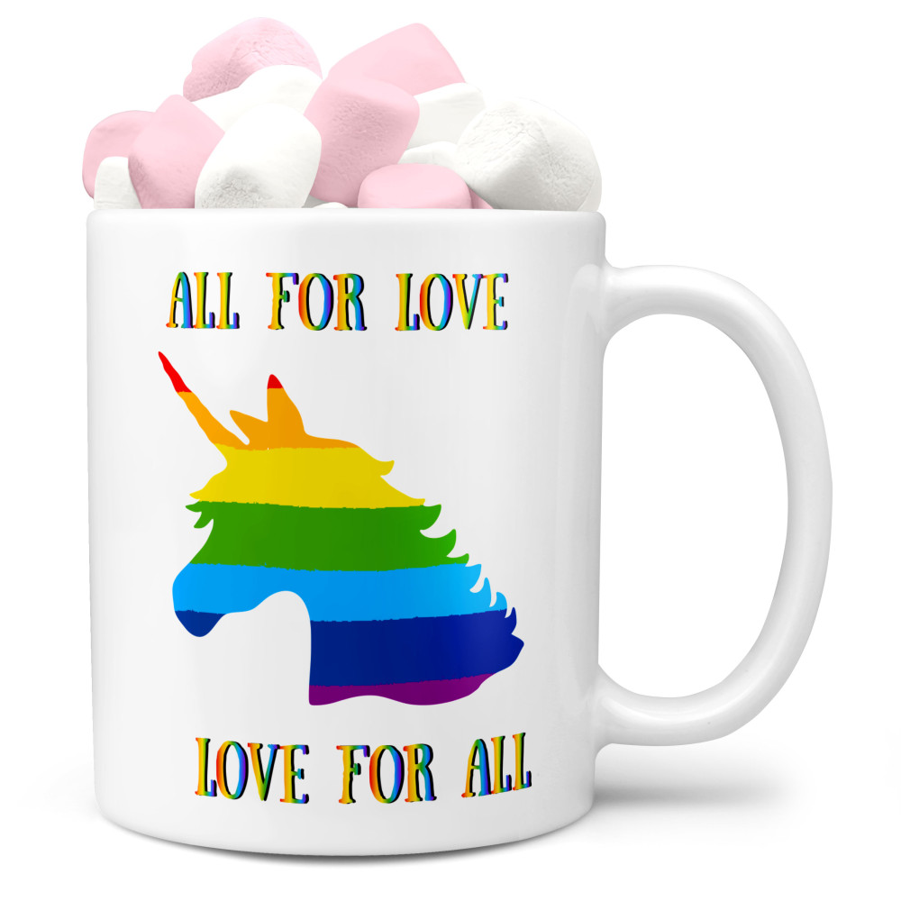 Hrnek LGBT Unicorn (Náplň hrníčku: Marshmallow)